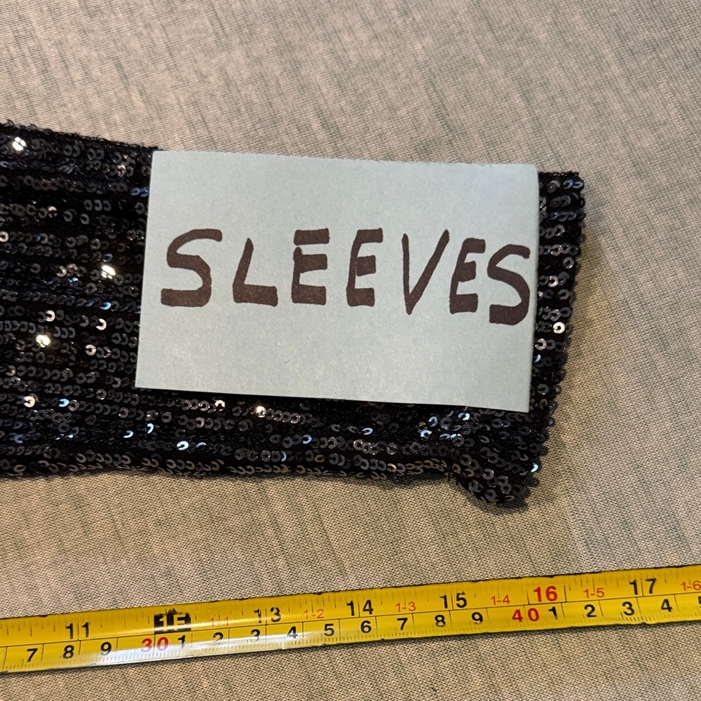 Free People Shimmering Black Sequin Dress - Picture 10 of 16